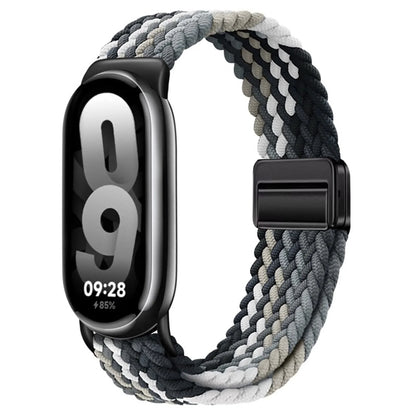 Braided Loop Strap For Xiaomi Band 9 8 Magnetic Buckle Mi band 9 Nylon Bracelet Comfortable Wristband For Mi Band 10 Accessories