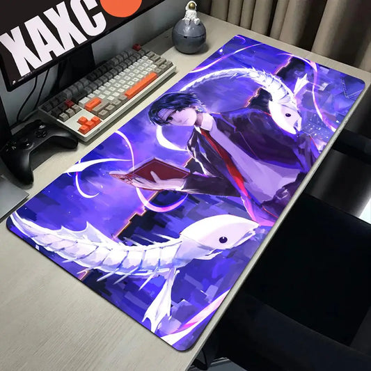 Mouse Pad Gamer Home New HD XXL MousePads Desk Mats Hunter x Hunter Natural Rubber Anti-slip Office Carpet Gamer Mice Pad