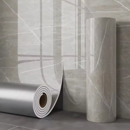 1 Roll Marble Thick Foam Bedroom Wallpaper Imitation Tile Self-Adhesive Bathroom Waterproof Wall Sticker Living Room Decoration