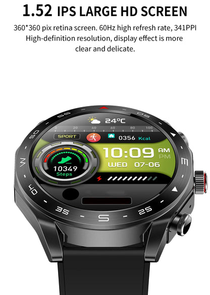 2024 New Smart Watch TWS 2-in-1 Bluetooth Earphones AI Voice SIRI Wake Up Motion Trajectory Tracker Men's and Women's Smartwatch