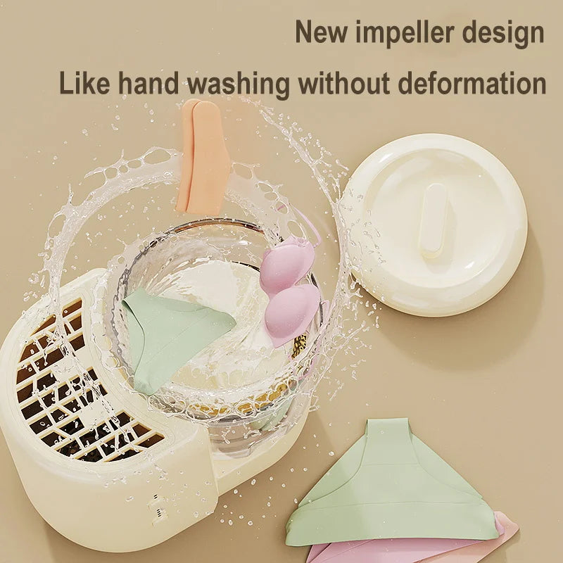 USB Electric Makeup Brush Cleaner Portable 2 In 1 Makeup Brushes Cleaner Cleaning Underwear Washing Machine Laundry Cup