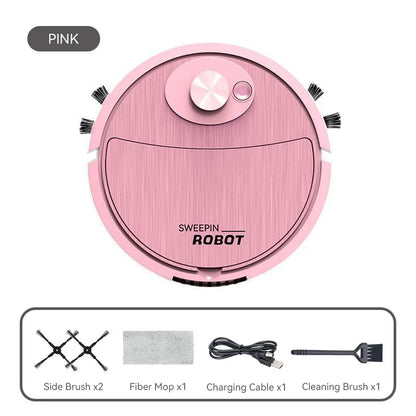 Vacuum Cleaner USB Charging Sweeping Robot Mop Machine Pet Hair Hard Floor Carpet Home Smart Sweeping Suction Cleaning Appliance