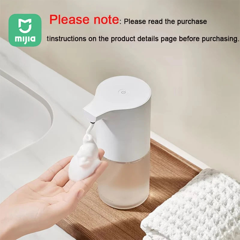 Mijia Soap Foam Dispenser 1S Automatic Induction Hand Washer USB Rechargeable Foaming Machine Home Appliance