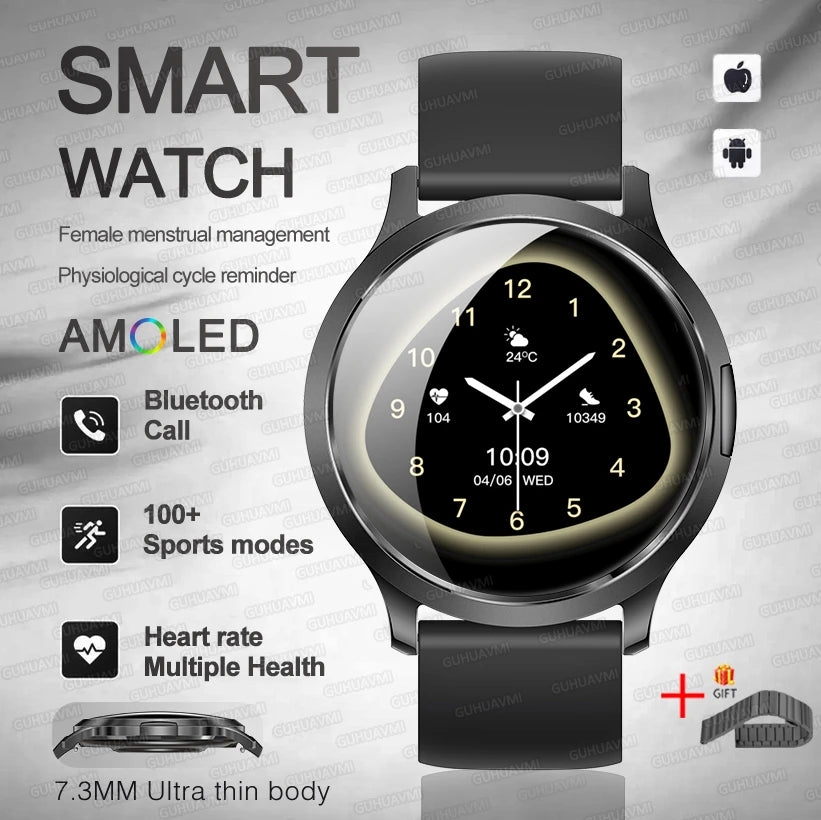 2025 New Smart Watch For Women Gift 1.32 Inch Full Touch Screen Sports Fitness Watches Bluetooth Calls Digital Smartwatch Ladies