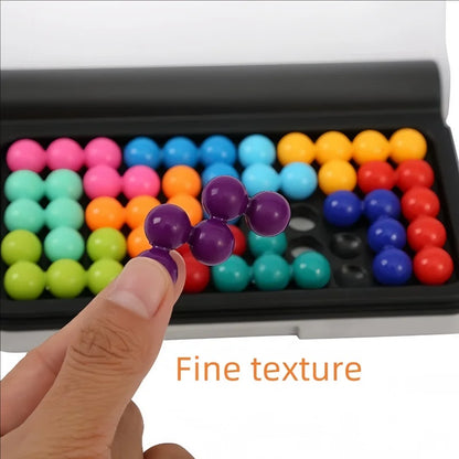 120 Challenges - Intelligence Development - 3D Puzzle Game - Classic Pyramid Beads Logical Thinking Toy