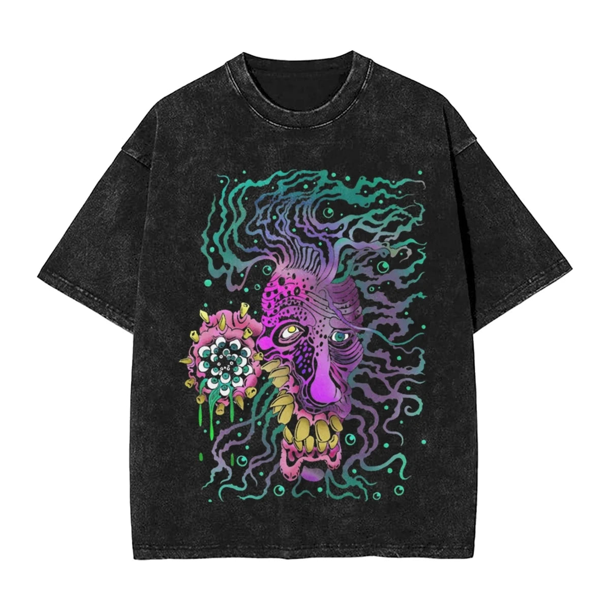 Bloodborne Darks Souls Washed T Shirts Streetwear Hip Hop Vintage T-Shirt  Tees Tops for Men Women Cotton Street Graphic Printed