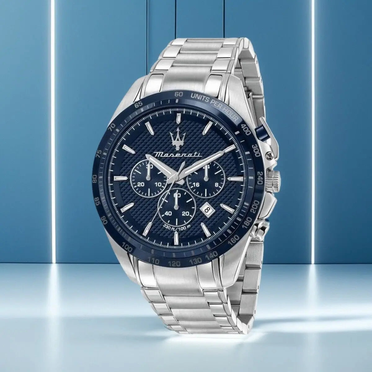 Original Maserati watch men's luxury fashion trend explorer big dial sports watch gift for men's European and American watches n