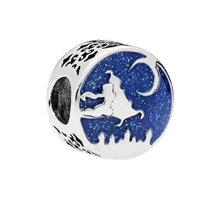 2025 Disney Beauty and The Beast Charm Beads Dangle Fit Original Snake Silver Bracelet Necklace Bead for Diy Jewelry Women Gift