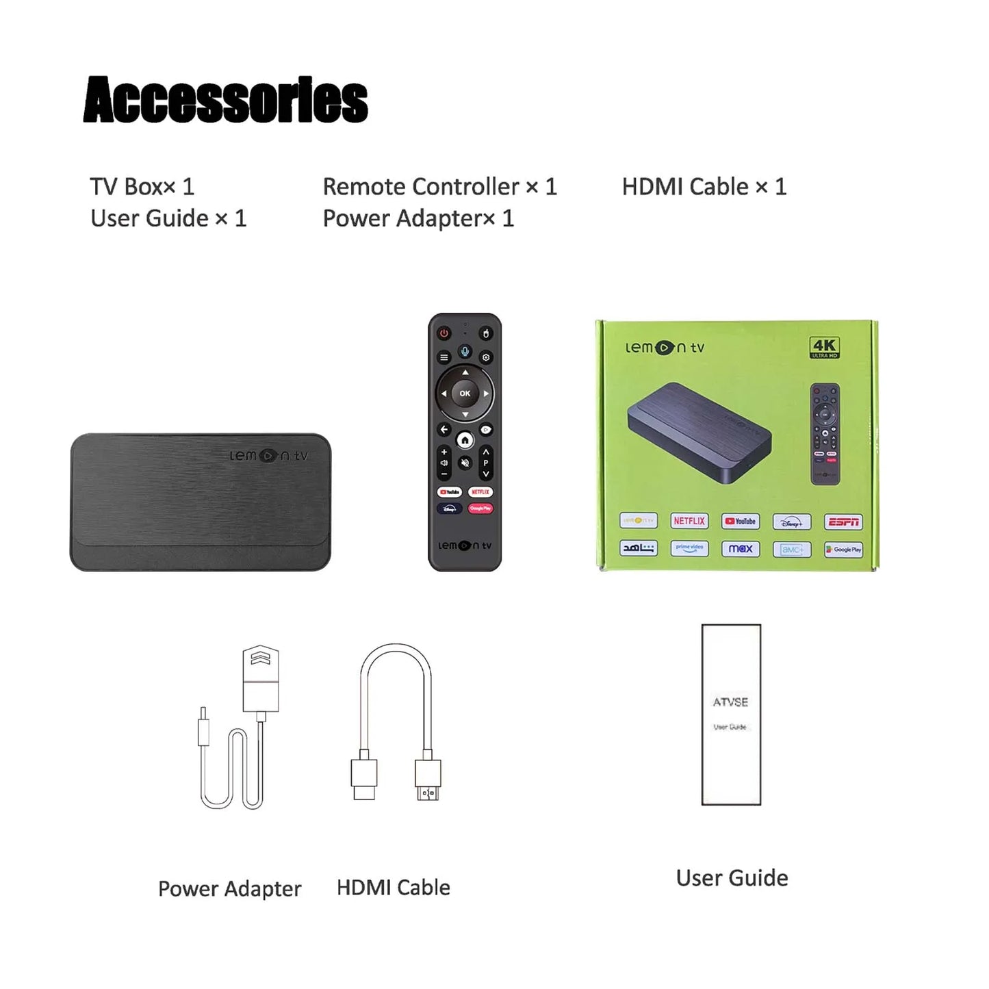 Android 12.0 Lemon TV L2 Smart TV BOX Allwinner H618 2.4G 5G Wifi6 2GB 16GB Set Top BOX BT5.4 Remoter 100M Media Player TV Box