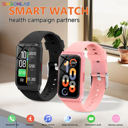 2025 Fashion Smart Watch 1.45''Touch Screen Bluetooth Music Control Outdoor Sport Partner Health Monitoring for Men Women Gift