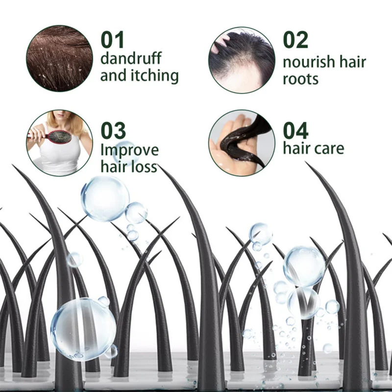 98% of buyers buy again, have more and more hair, say goodbye to baldness, thick hair,Hot selling product