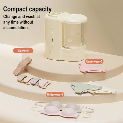 USB Electric Makeup Brush Cleaner Portable 2 In 1 Makeup Brushes Cleaner Cleaning Underwear Washing Machine Laundry Cup