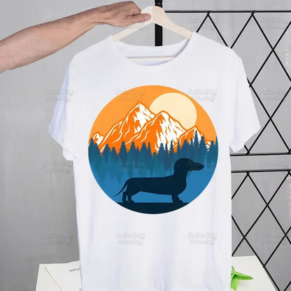 Anatomy Dachshund Dog I Do What I Want T Shirt Men Retro Washed Tops Tees Harajuku Tshirt Streetwear Hip Hop Male T-shirts