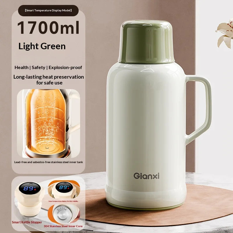 Insulated Pot Stainless Steel Large Capacity Hot Water Bottle Household 2025 New Small Warm Pot Warm Bottle