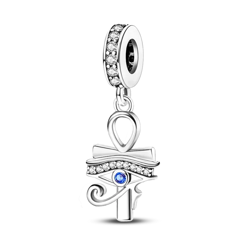 Hot Sale 925 Silver Color Evil Eye Charm Demon Eye Bead For Original  Bracelet&Bangle DIY Making Fashion Jewelry Gift