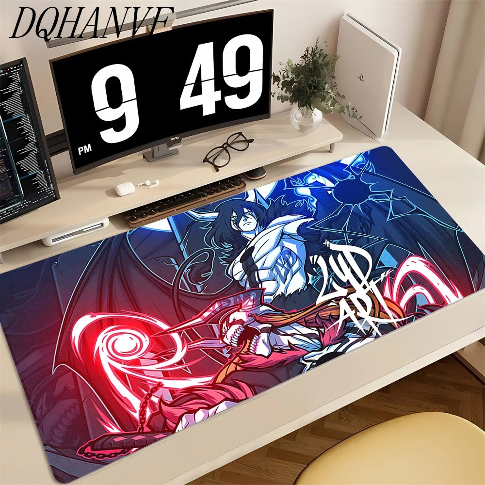 BLEACH Mouse Pad Desk Mat Large Natural Rubber Non-slip Anti-fray Anime  Mousepad With lock edge Keyboard Ergonomic Office Home