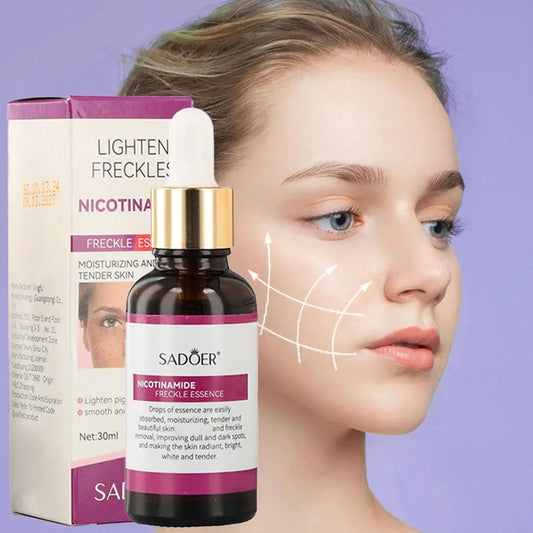 Niacinamide Face Cream Serum Hyaluronic Acid Reduces Moisturizing Size Care Skin Facial Pore M7J6