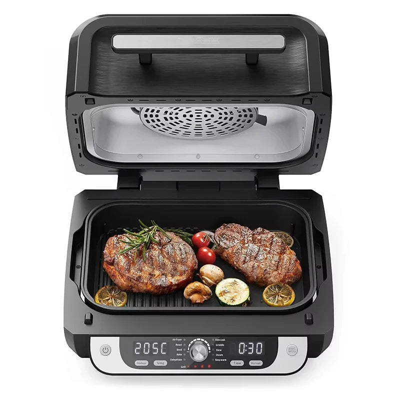 Indoor Air Fryer Grill Kitchen Appliances Party Cafe Home Non-oil Bake Air Crisp Roast Bake Broil Dehydrate Pizza Air Fryer