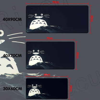 HD Xxl Office Computer PC Accessories 400X900mm Table Mat Gaming Kawaii Cat Mouse pad chinchilla Gamer Large Dragon Desk mat