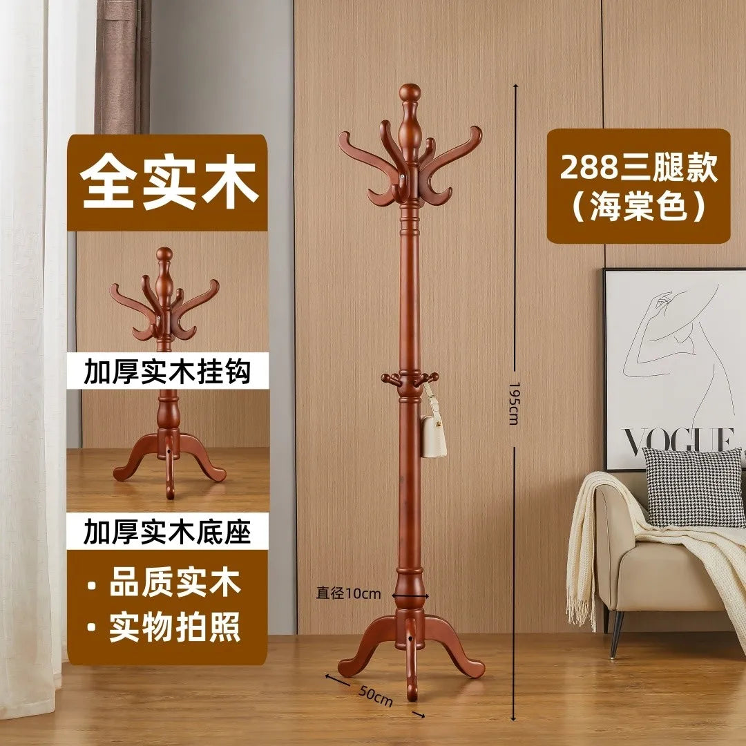 Standing Wooden Coat Racks Hall Tree Luxury Nordic Bag Hanger Modern Coat Racks Bedroom Minimalist Perchero Trendy Furniture