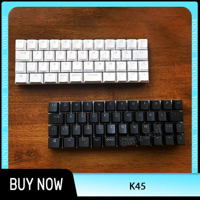 K45 Mechcanical Keyboard 40% Layout RGB Hot Swap Wired Gaming Keyboard Support QMK VIAL Office PC Gamer Accessories Custom Gifts