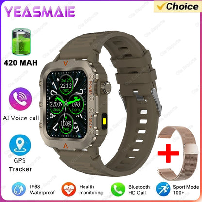 Smart Watch With Flashlight Function, Wireless Calls, Health Monitor，Message Reminders, Suitable For Iphone And Android Phones
