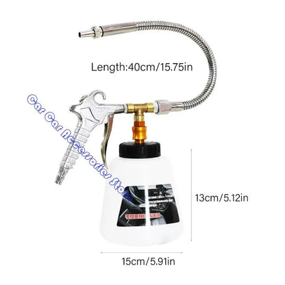 242D Automotive Deep Clean Tool Double Mode Sprays Wash Dust Removal for Deep Cleaning