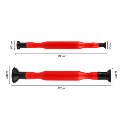 2pcs Manual Valve Lapping Grinding Sticks Grips with Suction Cup for Cylinder Engine Valve Dust Grinding Auto Motorcycle Tool
