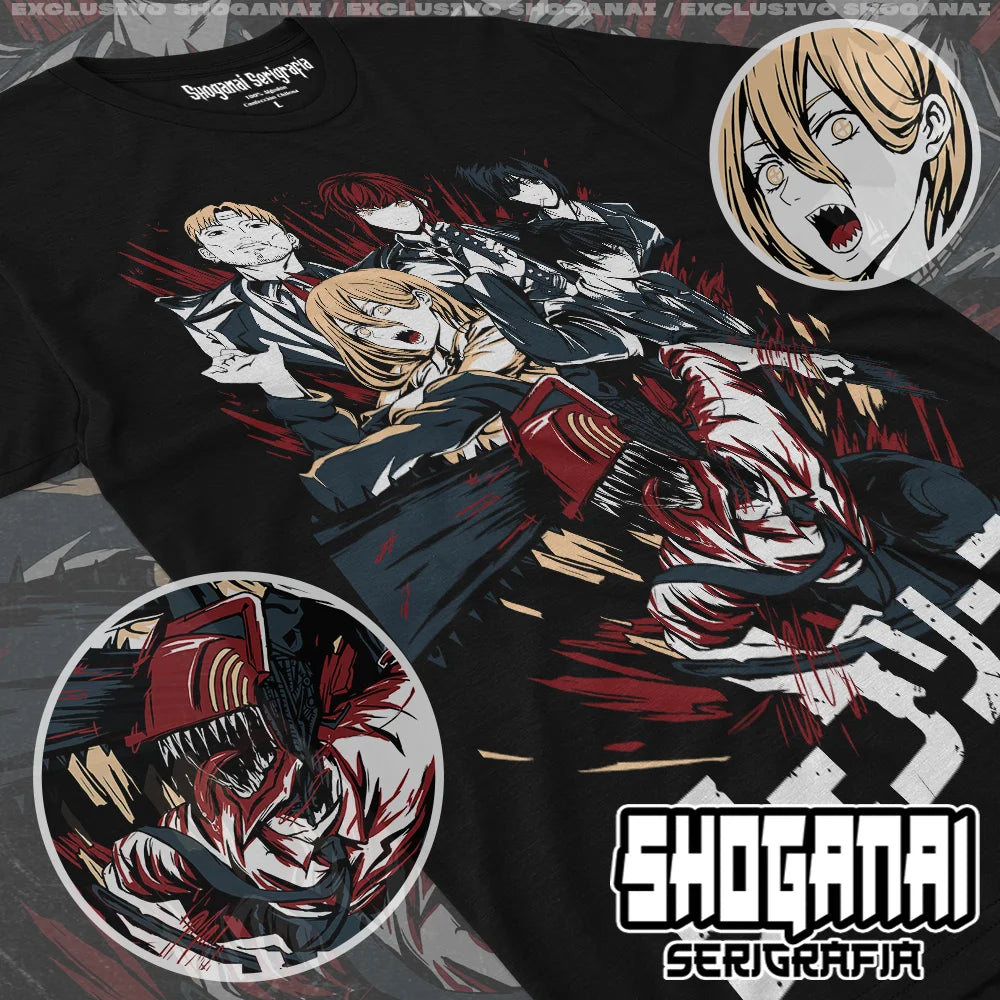 Chainsaw Man Peripherals T-shirt reze print tees Comfortable Oversized men women tops streetwear hip hop fashion Short sleeves
