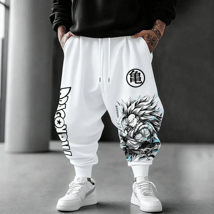 Dragon Ball Z Goku Anime Men Women Sweatpants Summer Streetwear Casual Pants Japanese Cartoon Print Hip Hop Trendy Y2k Clothes