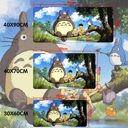HD Xxl Office Computer PC Accessories 400X900mm Table Mat Gaming Kawaii Cat Mouse pad chinchilla Gamer Large Dragon Desk mat