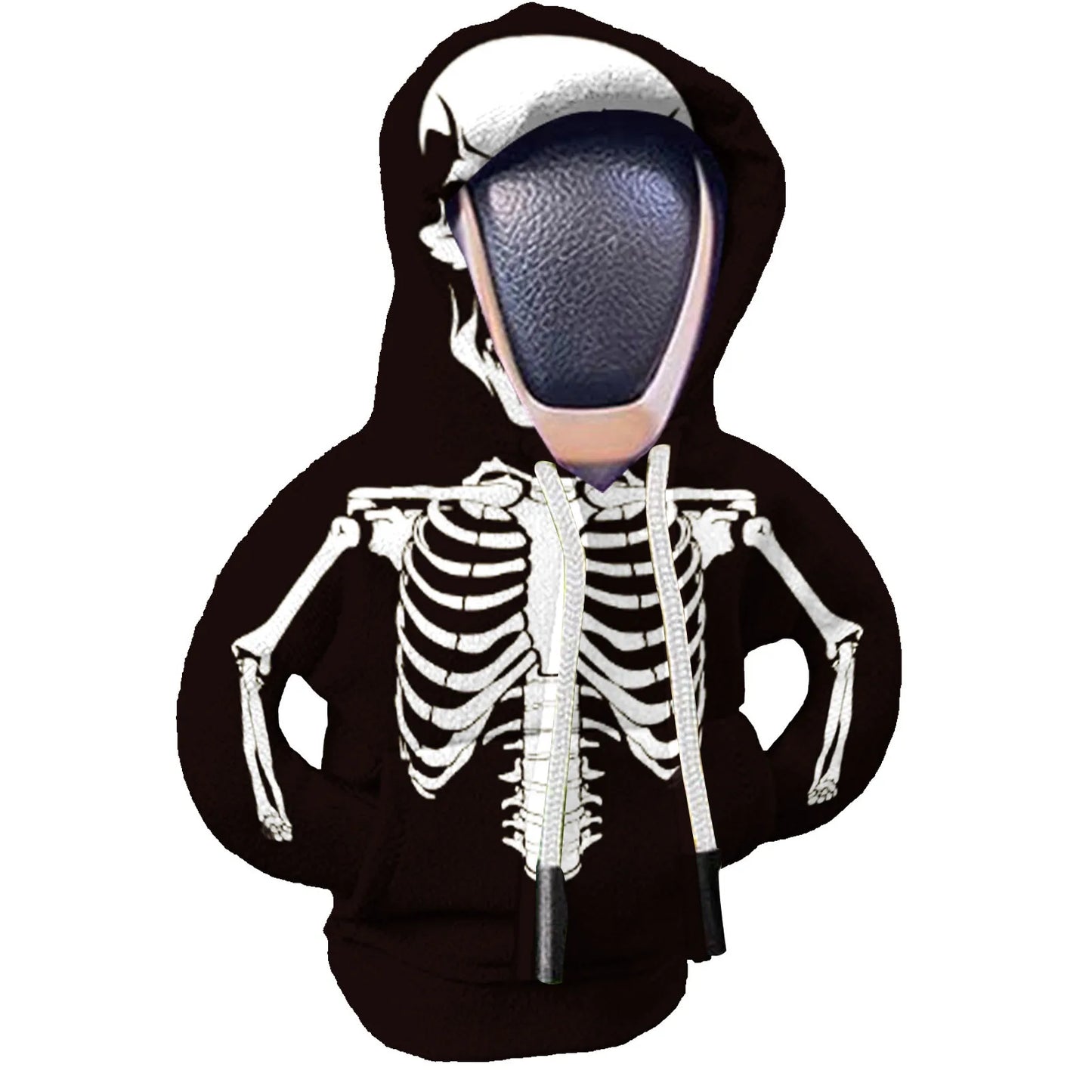 Car Gear Shift Hoodie Cover Shift Cover Gear Handle Decoration Fits Manual Automatic Car Shift Lever Interior Decor Ornament
