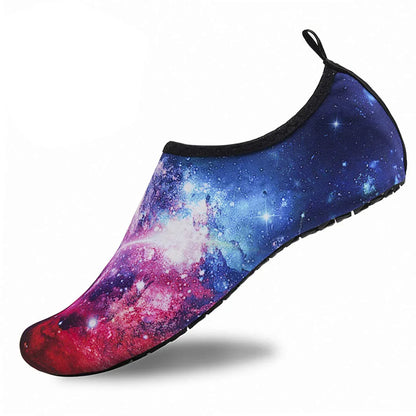 Beach Sock Barefoot Shoes Unisex Water Shoes Men Women Swimming Upstream Sneaker Quick Dry Light Yoga Aqua Shoe Striped Colorful