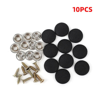 Car Interior Roof Fixing Buckles Screw Set Headliner Cloth Fabric Rivets Retainer Buckle Fastener Auto Accessories