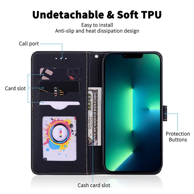 Magic8 Lite Case For Honor Magic 8 Lite Case Wallet Leather Flip Cover For Honor Magic8 Lite Case Book Cell Phone Cover Fundas