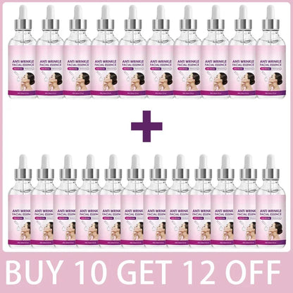Effective Anti-Ageing and Anti-Wrinkle Facial Serum Remove Facial Wrinkles Fine Lines Around The Eyes Crow's Feet Neck Wrinkle