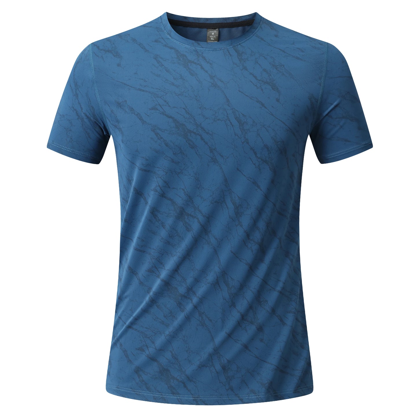 Mens Running T-Shirt Outdoor Sports Tops Short Sleeve Shirt Men Fitness Gym Guys Clothing Shirts Sportswear Breathable Quick Dry