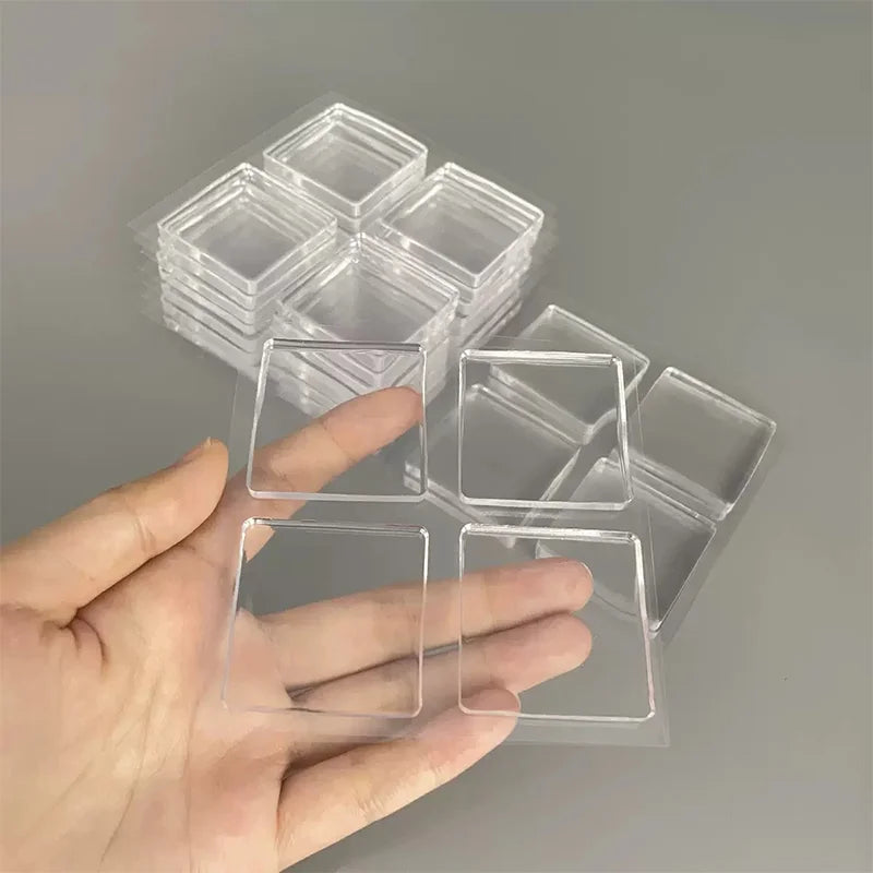 Silicone Anti Vibration Mat Washing Machine Anti-Vibration Pads Transparent Non-Slip Feet Protectors Clear Furniture Pads