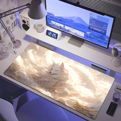 XXL Mouse Pad Gamer New HD Home Large Desk Mats MousePads Mouse Mat kawaii Fox Laptop Office Gamer Anti-slip Mice Pad Table Mat