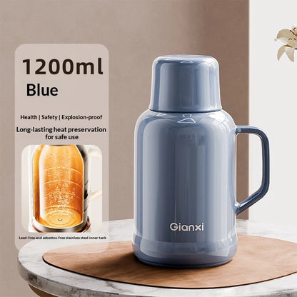Insulated Pot Stainless Steel Large Capacity Hot Water Bottle Household 2025 New Small Warm Pot Warm Bottle
