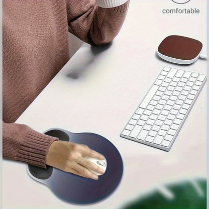 Ergonomic anti slip rubber mouse pad, suitable for computers and laptops, perfect for office and home use