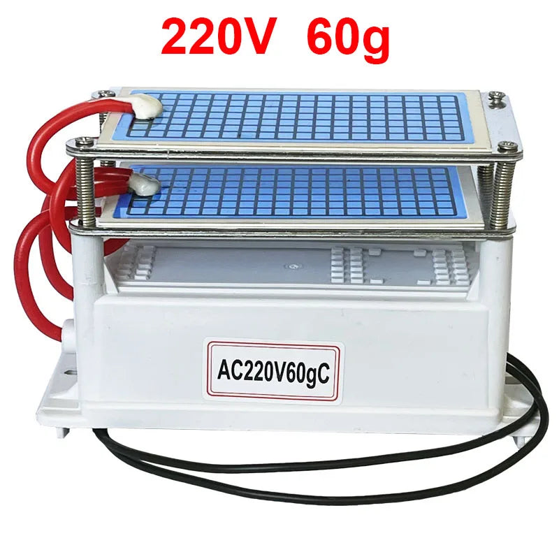 220V 110V 60g/h Ozone Generator Portable Air Purifier Ozonizador Air Cleaner Ozonizer Home Ozonator O3 Ozono machine Long Life
