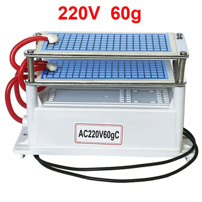 220V 110V 60g/h Ozone Generator Portable Air Purifier Ozonizador Air Cleaner Ozonizer Home Ozonator O3 Ozono machine Long Life
