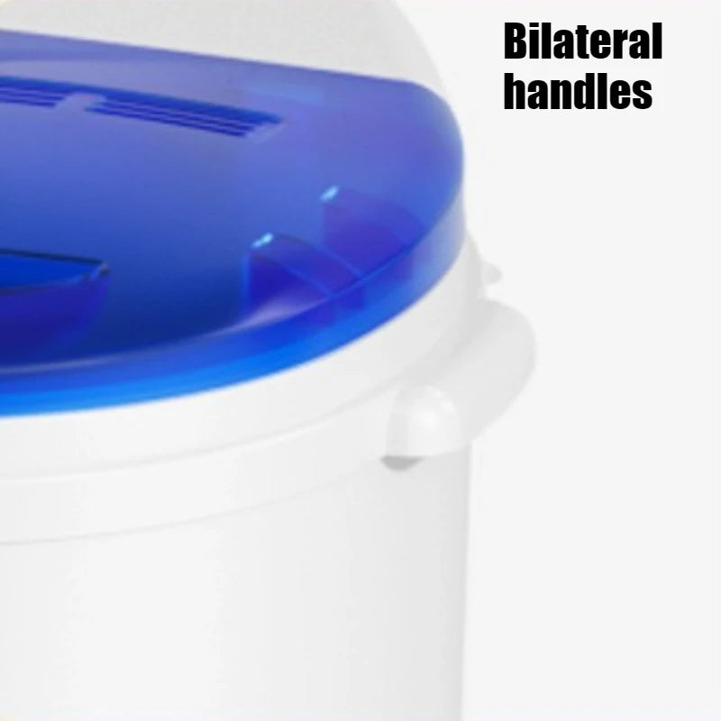 Semi Automatic Double Bucket Washing Machine Time-saving Labor-saving Large Capacity Deeply Remove Stains Washer Home Appliances