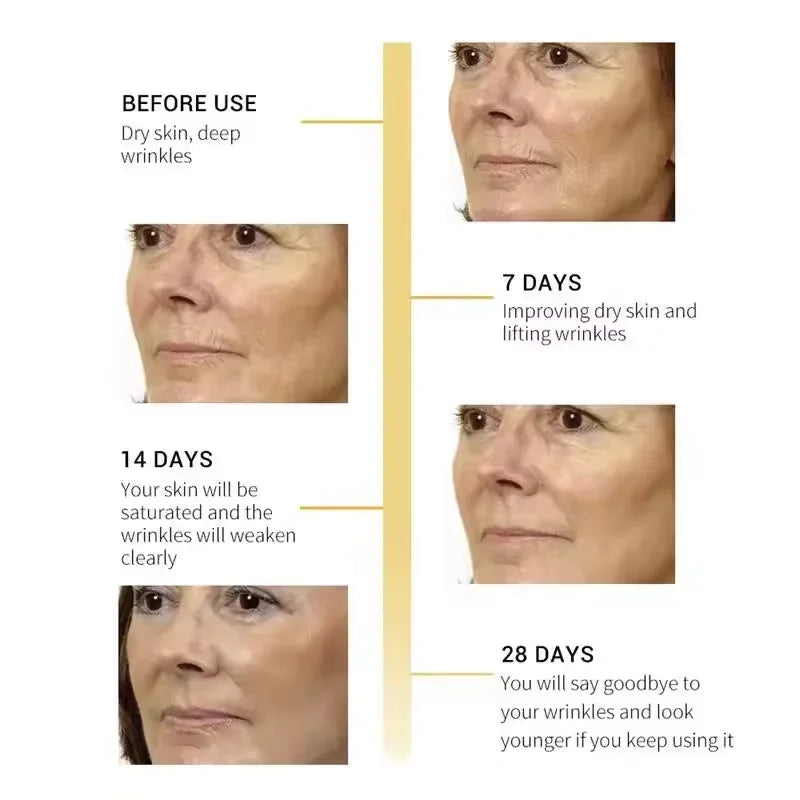 Retinol Remove Wrinkle Face Serum Lift Firming Anti Aging Fade Fine Lines Whitening Brightening Moisturizer Skin Care Cosmetics