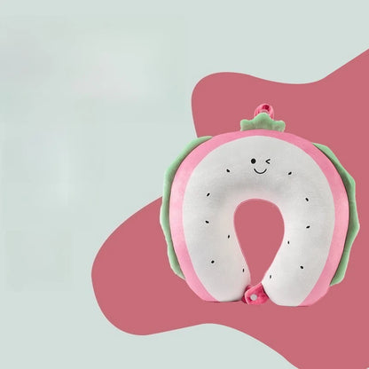 Cartoon U-shaped Pillow Travel Portable Aircraft Pillow Creative Neck Pillow Soft and Comfortable Nap Neck Pillow
