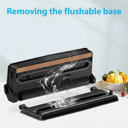 HOMEFISH Home-Use Small Food Vacuum Sealing Machine Kitchen Appliance for Food Preservation Compact Vacuum Packaging Machine