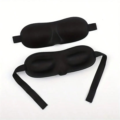 1 Smooth Natural Sleep Mask - Fully Adjustable Shoulder Strap, Suitable for Women and Men - Essential for Travel, Peaceful Sleep
