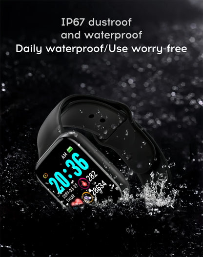 Multifunction Smart Watch For Men Women Kids Bluetooth Calls, Heart Rate & SpO2 Monitor, Sleep Tracking | Step Counter