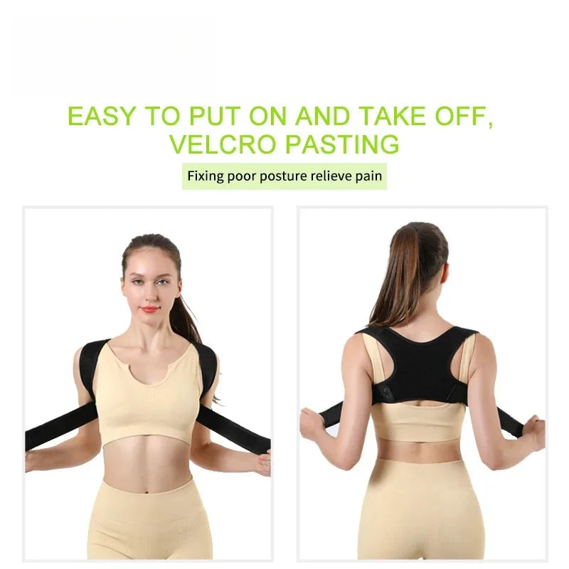 Unisex Adjustable Back Posture Corrector Support Brace for Men And Women Clavicle Spine Shoulder Correction Belt Strap